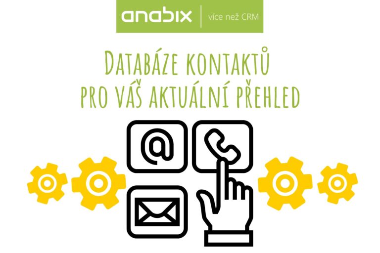 Databáze kontaktů pro váš aktuální přehled