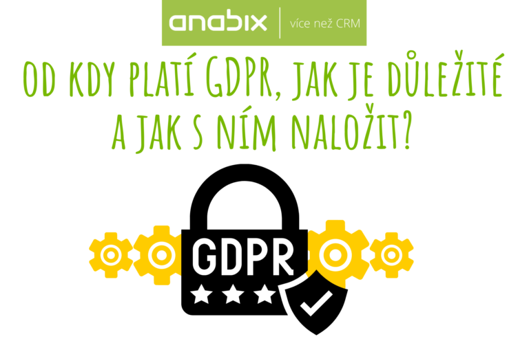 Od kdy platí GDPR?